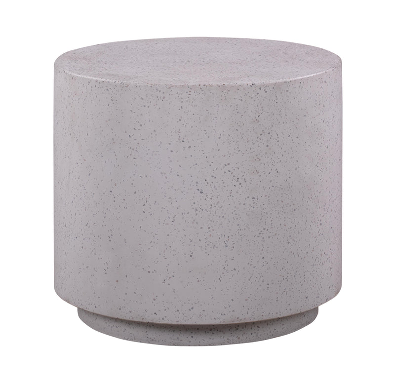 Terrazzo Light Speckled Side Table - QASAHOME